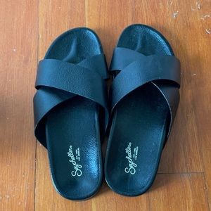 Seychelles Lighthearted Slide Sandal - Cross strap